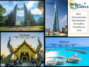 Explore the best international destinations for indians to visit in 2025