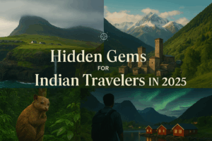 Faroe Islands cliffs, Svaneti mountains, and Sibuyan Island beaches - hidden international travel destinations for Indian travelers in 2025