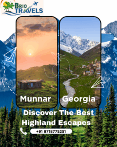Munnar and Georgia Tour Packages