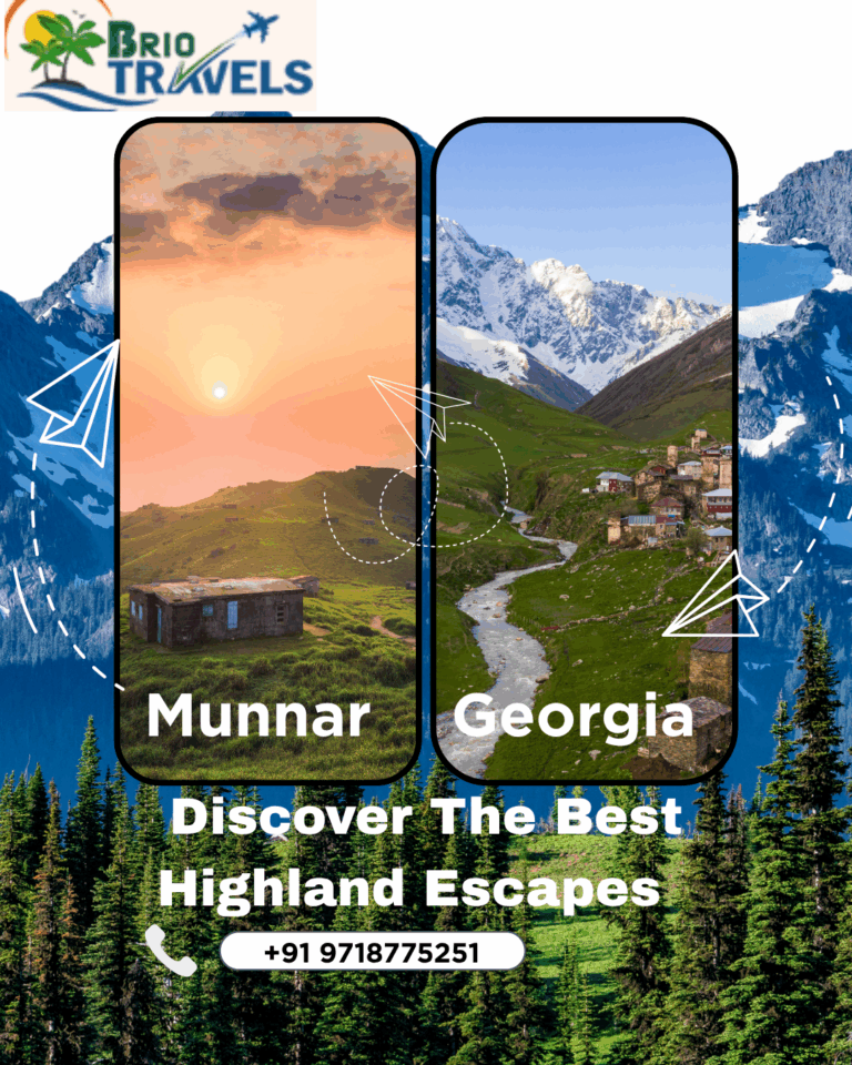 Munnar and Georgia Tour Packages