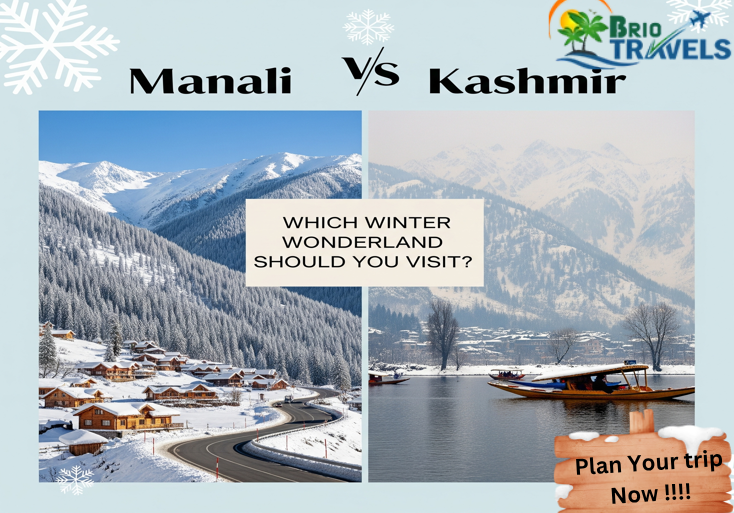 Manali Kashmir Snow