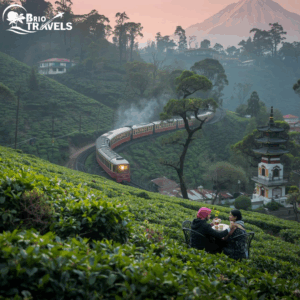 Darjeeling – one of the best honeymoon destinations in India famous for its tea gardens and mountain views