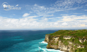 Ocean view From a cliff in Uluwatu