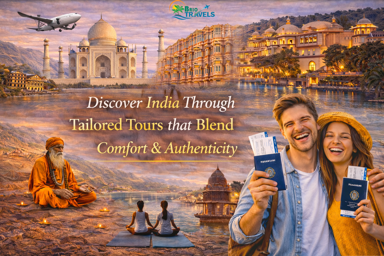 Discover travel to India from USA with tailored India tour packages blending comfort and authenticity