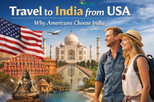 Travel to India from USA featuring Taj Mahal and popular destinations for American travelers