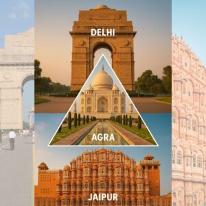 Golden triangle tour from USA