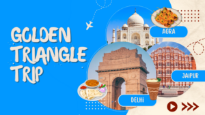 "Golden Triangle India travel packages from USA covering Delhi, Agra, and Jaipur tourist destinations"