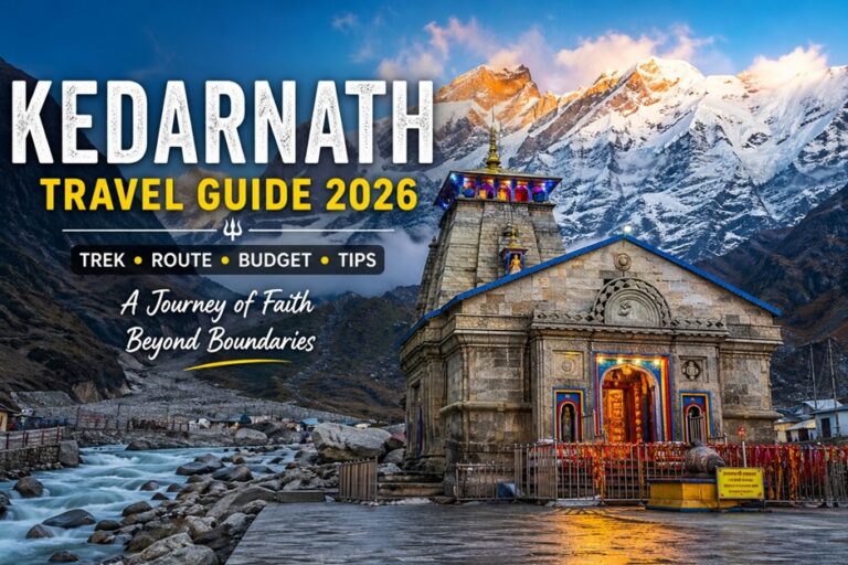 Kedarnath Travel Guide 2026 – Route, Trek, Budget & Tips