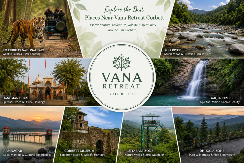 vana retreat corbett places to visit nearby