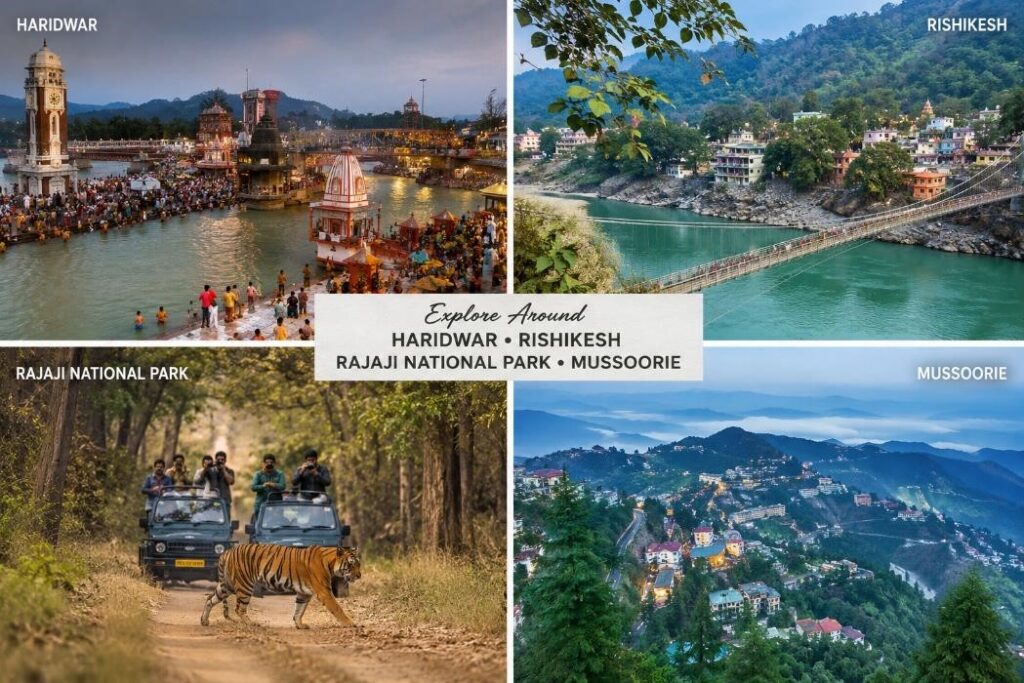 Nearby attractions around Vana Retreat Dehradun