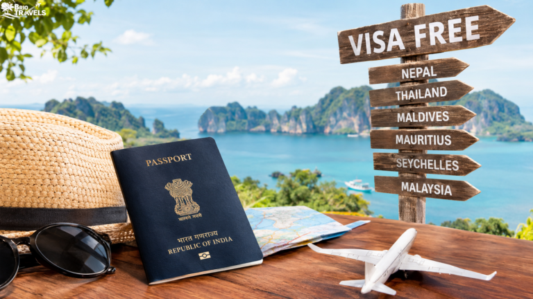 Visa free countries for Indians travel destinations