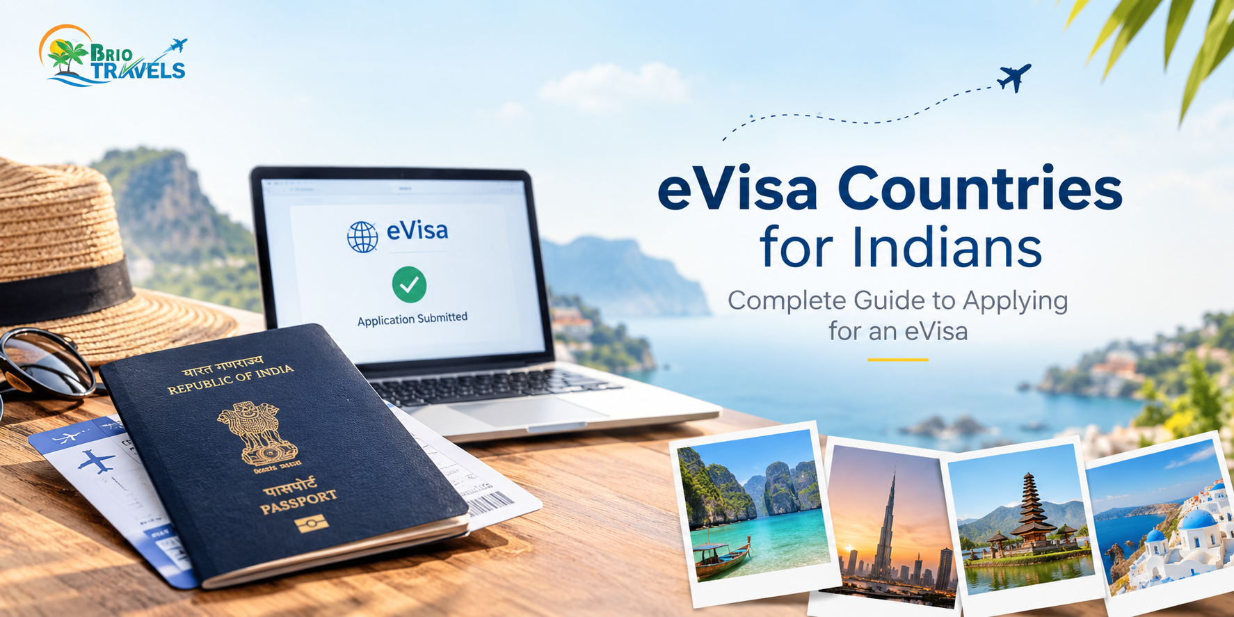eVisa countries for Indians