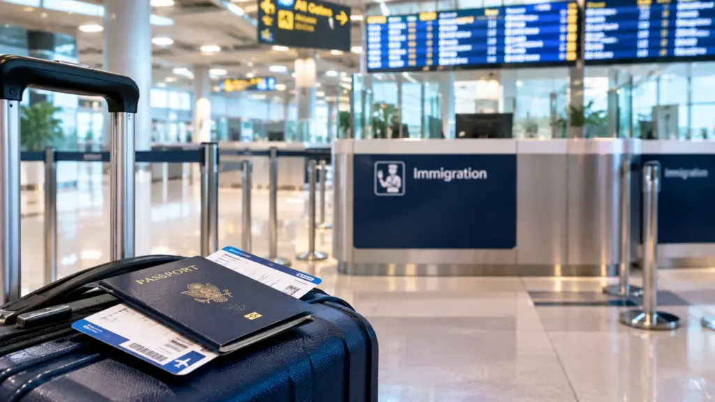 Immigration Question At the Airport